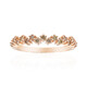 Gouden ring met SI1 Argyle Rose De France Diamanten (Annette)