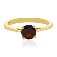 Zilveren ring met een Mozambique granaat