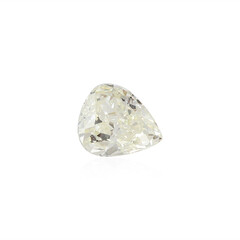 Edelsteen met een gele SI1 diamant 0,33 ct