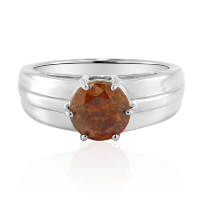 Zilveren ring met een Spaanse sfaleriet (Tenner Diniz)