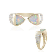 Gouden ring met Welo-opalen (de Melo)