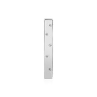 Zilveren hanger met zirkonen