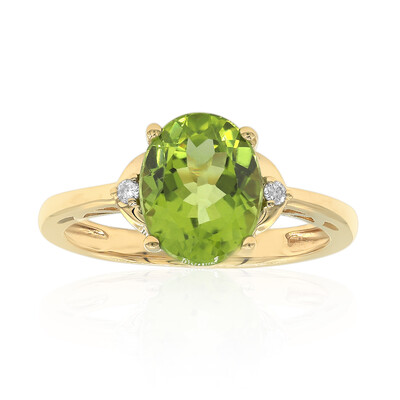 Gouden ring met een Dashine Peridoot