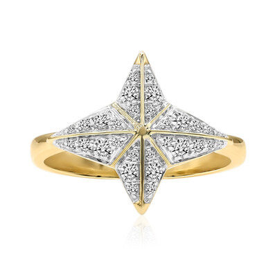 Gouden ring met Diamanten SI1 (G) (Annette)