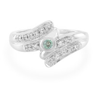 Zilveren ring met een alexandriet