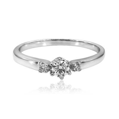 Gouden ring met een VS1-Diamant (G)