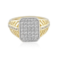 Zilveren ring met zirkonen