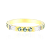 Gouden ring met Nigeriaanse Paraiba Toermalijnen