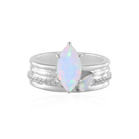 Zilveren ring met een Welo-opaal