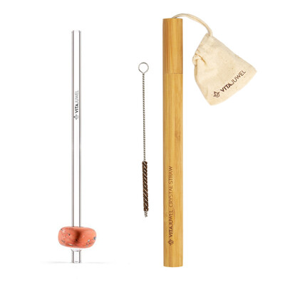 Wellness accessoire met een rode jaspis (VitaJuwel)