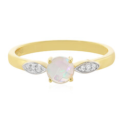 Zilveren ring met een Welo-opaal