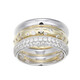 Zilveren ring met zirkonen (Adela Silber)