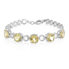Zilveren armband met Gouden Labradorieten