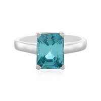 Zilveren ring met een Ratanakiri zirkoon