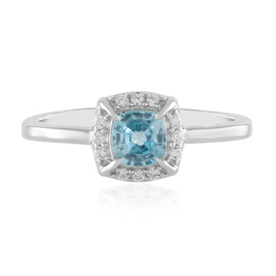 Zilveren ring met een Ratanakiri zirkoon