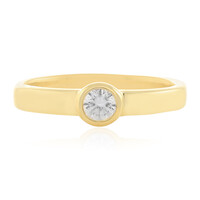 Zilveren ring met een zirkoon