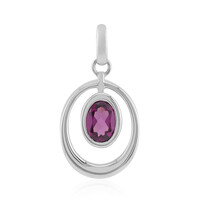 Zilveren hanger met een Roshoit (Pallanova)