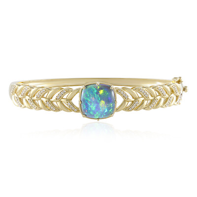 Gouden armband met een Mezezo opaal (de Melo)