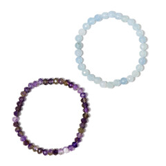 Armband met Chevron Amethisten