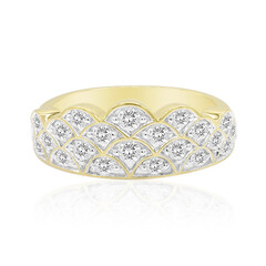Gouden ring met Diamanten SI1 (G)