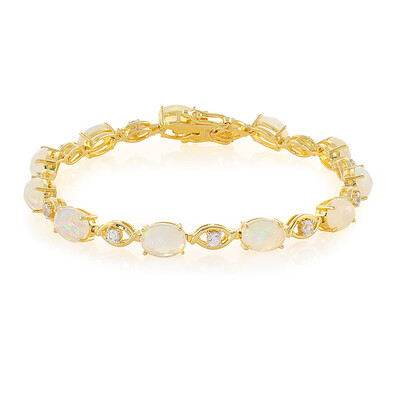 Zilveren armband met Welo-opalen