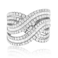 Gouden ring met SI2 (H) Diamanten (CIRARI)