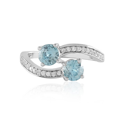 Zilveren ring met Ratanakiri zirkonen