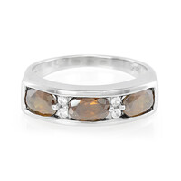 Zilveren ring met Sfeenkristallen