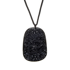 Halsketting met een obsidiaan