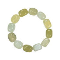 Armband met serpentijnstenen
