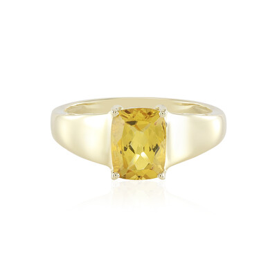 Gouden ring met een gouden beril