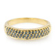 Zilveren ring met Fancy diamanten