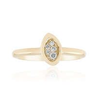 Gouden ring met een Diamant SI1 (G)