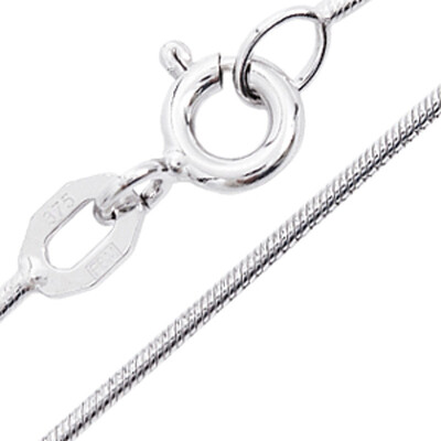 Witgoud ketting - 45cm - 3,5g