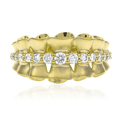 Gouden ring met een SI2 (H) Diamant (CIRARI)