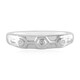 Zilveren ring met I2 (I) Diamanten