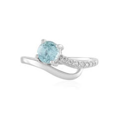 Zilveren ring met een Ratanakiri zirkoon