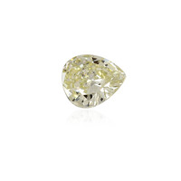 Edelsteen met een gele SI2 diamant 0,32 ct