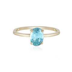 Gouden ring met een Ratanakiri zirkoon