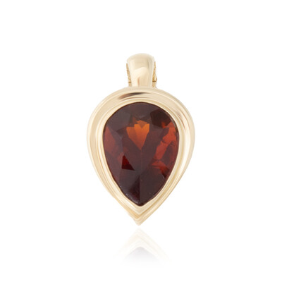 Gouden hanger met een Madeira citrien (CUSTODANA)
