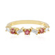 Zilveren ring met zirkonen (Adela Silber)