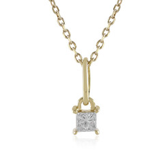 Gouden halsketting met een SI2 (H) Diamant