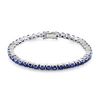Zilveren armband met kyanieten