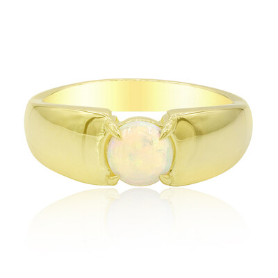 Gouden ring met een Coober Pedy opaal (Mark Tremonti)