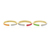 Zilveren ring met zirkonen