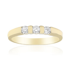 Gouden ring met Diamanten SI1 (G)