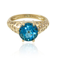 Gouden ring met een Marambaia-topaas (de Melo)