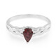 Zilveren ring met een Malawi robijn