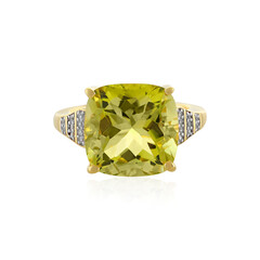 Zilveren ring met een Limoen Kwarts