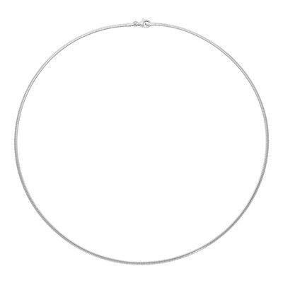Zilveren halsketting (MONOSONO COLLECTION)